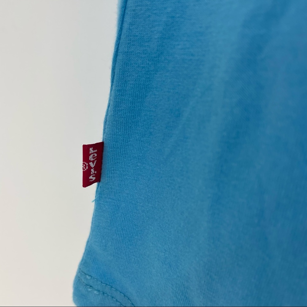LEVI’S NWT WOMEN’S THE MUSCLE TANK BLUE TANK TOP SMALL - Picture 6 of 6